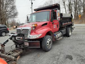 2018 International Durastar 4300 Dump Truck With Snow Plow And Spreader