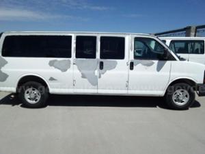 2012 Chevrolet Express 3500 Ls Extended Passenger