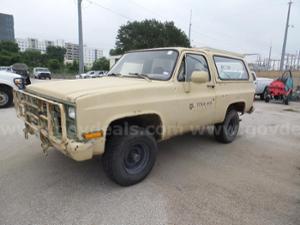 1986 Chevrolet D10 Military Blazer 4wd